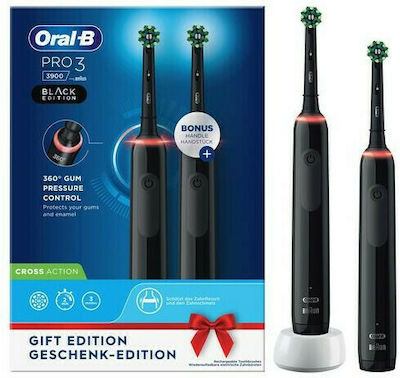 Oral-B Pro 3 3900 Electric Toothbrush with Timer and Pressure Sensor