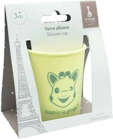 Sophie La Girafe Baby Cup made of Silicone Yellow for 6m+m+
