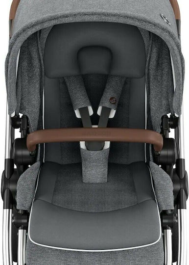 Maxi-Cosi Adorra 2 Luxe Бебешка количка Twillic Grey 11.6кг BR75716