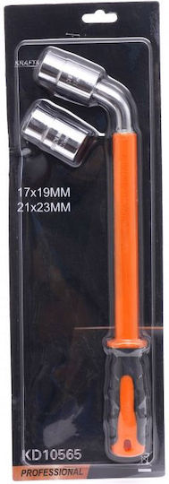 Kraft & Dele Car Wheel Wrench 17/19/21 and 23mm