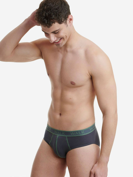 Men's Slips Anthracite / Khaki 2Pack