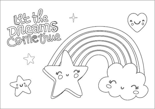 The Littlies Bloc de Desen Let The Dreams Come True 40 Foi 1buc