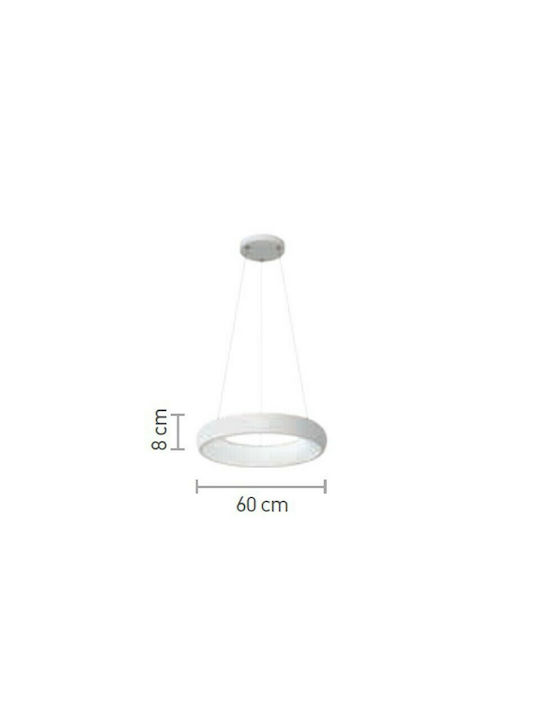 Inlight Pendant Lamp with Built-in LED Black