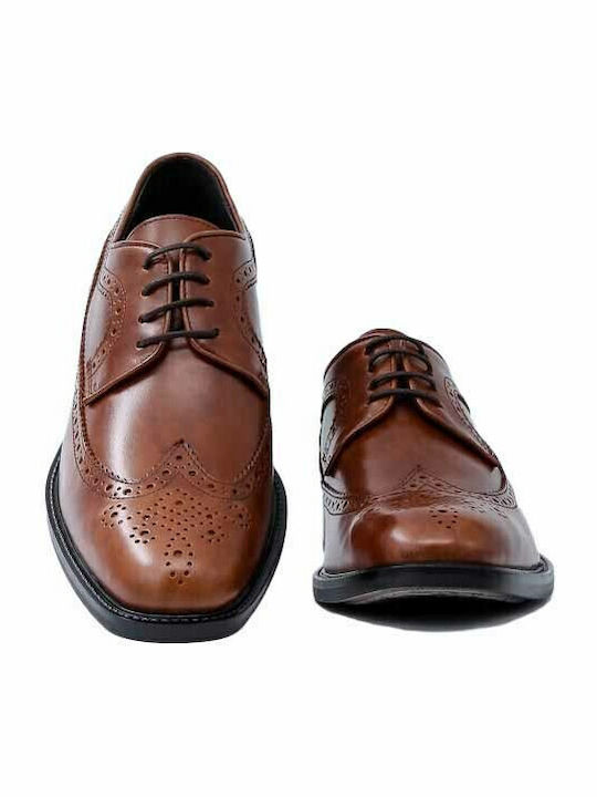 Men's Leather Oxfords Tabac Brown