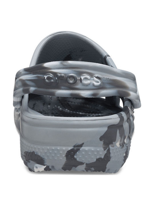 Crocs Classic Marbled Дамски Клоги Сив