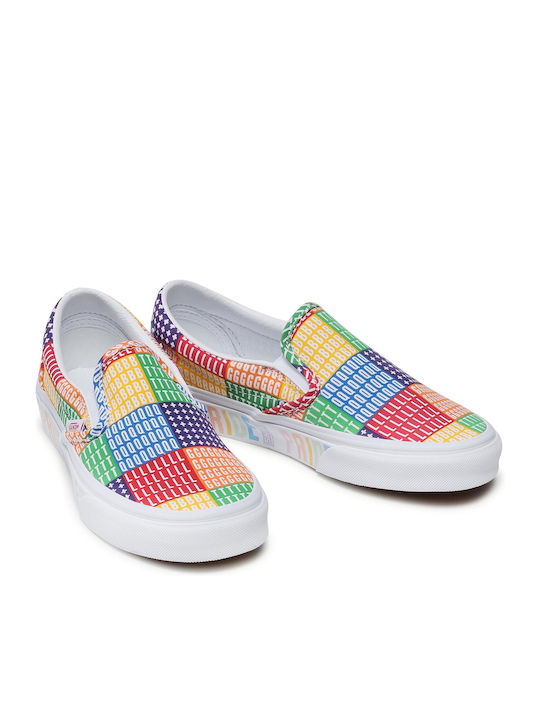 Classic Pride Stoff Herren Slip-Ons Pride
