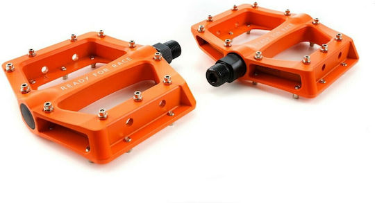 Cube RFR Flat CMPT Flat Bicycle Pedals Orange