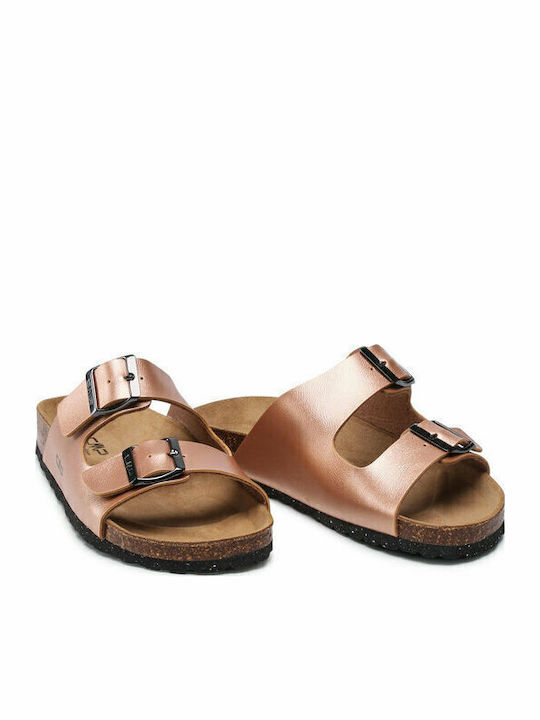 Eco Thalitha Women's Flat Sandals Rose Gold