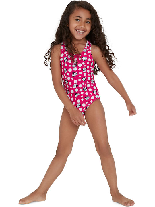 Speedo Kinder Badeanzug Einteilig Fuchsie