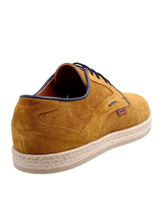 2055-426 Leather Men's Espadrilles Tabac