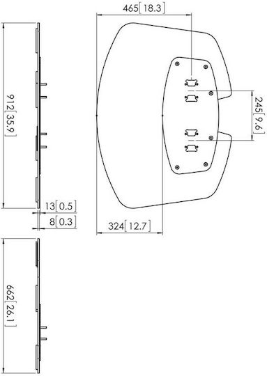 Vogel's PFF 7030 Silver PFF 7030