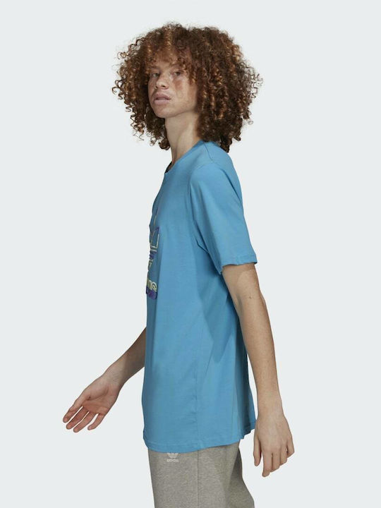 Trefoil Rush Athletic T-shirt Light Blue