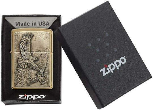 Zippo Brichetă Flacără Rezistent la vânt Where Eagles Dare