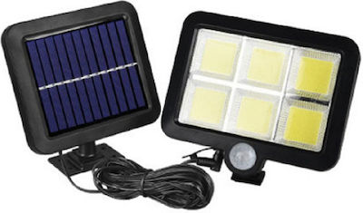 Solar LED Floodlight 10W Cold White with Motion Sensor and Photocell