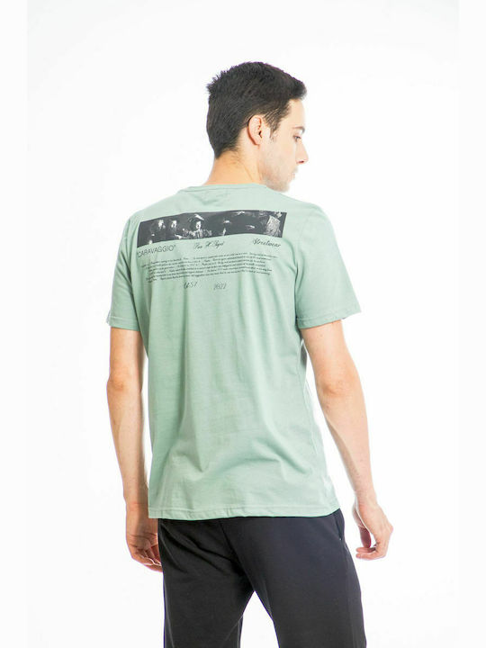 Paco & Co Men's Short Sleeve T-shirt Green