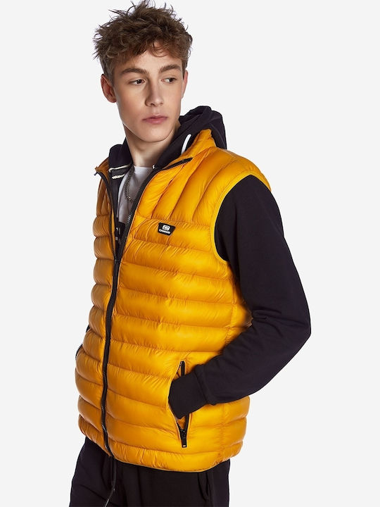 Geacă Fără Mâneci Puffer Galben