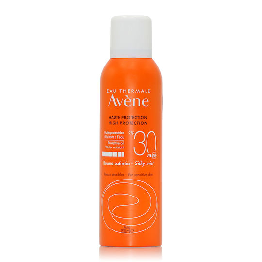 Eau Thermale Avène Silky Αδιάβροχο Αντηλιακό Mist Προσώπου & Σώματος SPF30 150ml