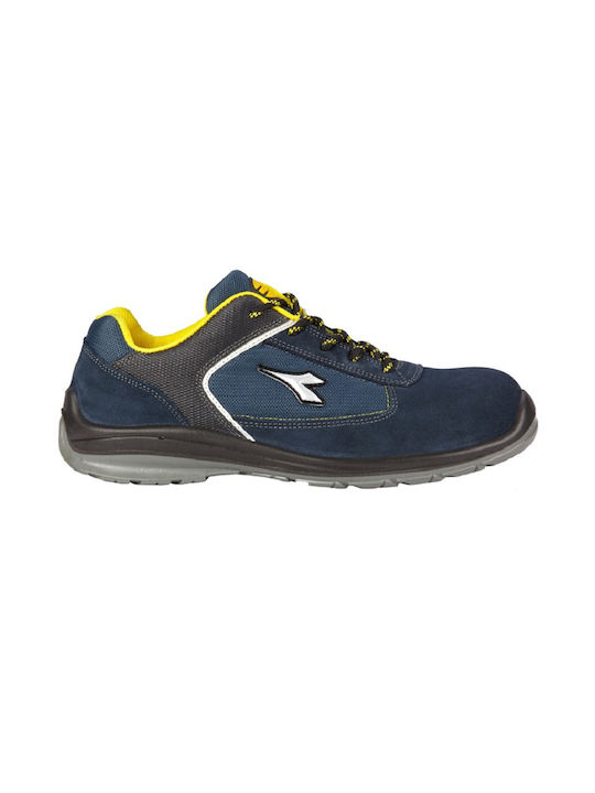 Utility Diadora D-Blitz Low S1P-SRC Blue Atlantic Low Safety Blue S1P with Certification SRC 06100326