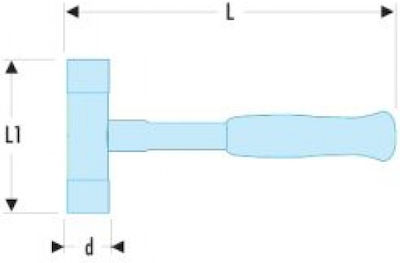 Facom Mattel 1.2kg Interchangeable tips 212A.50