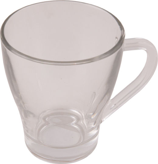 Uniglass Cană Sticlă Transparentă 255ml 12 Bucăți