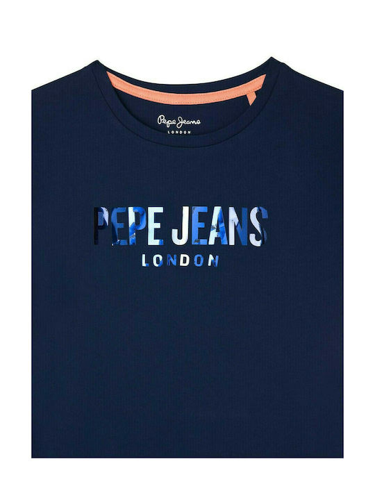 Pepe Jeans Kids T-shirt Navy Blue