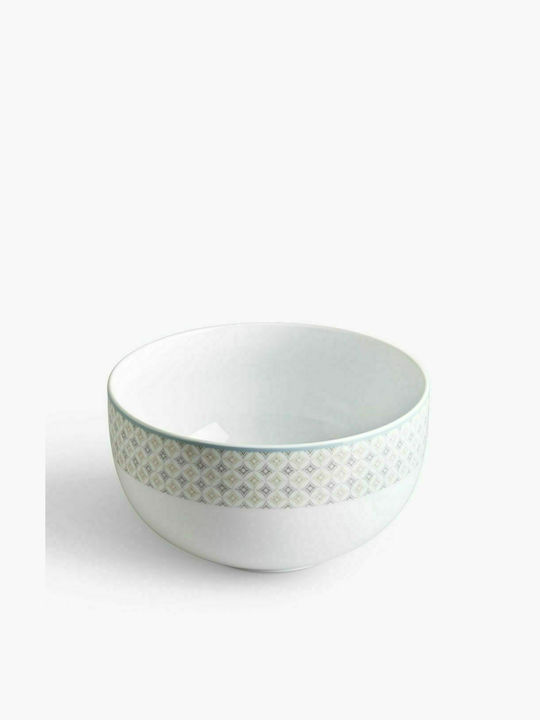 Ιωνία Harmony Salad Bowl Porcelain White 21x21cm 1pcs