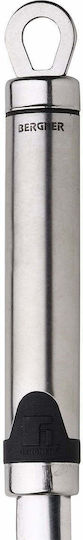 Bergner Deep Pasta Slotted Spoon Stainless Steel Silver 31cm
