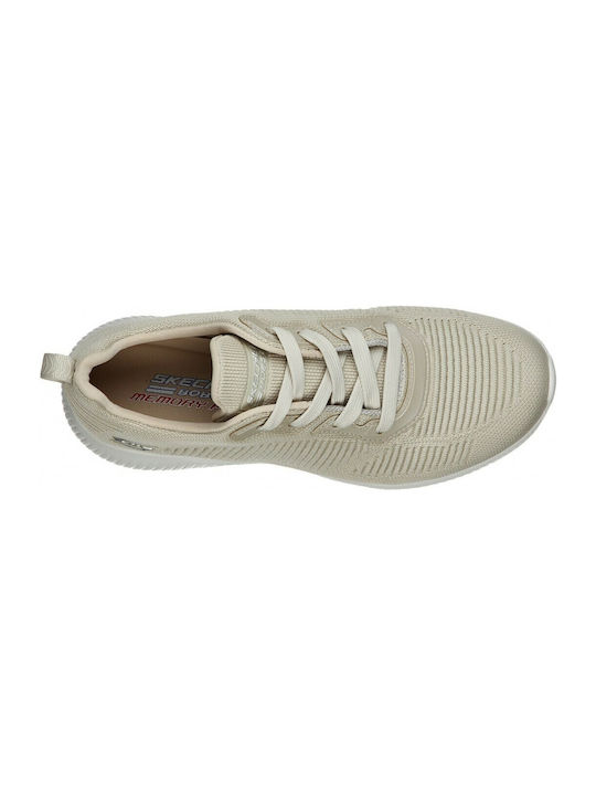 Bobs Squad Tough Talk Sport Shoes Running Beige