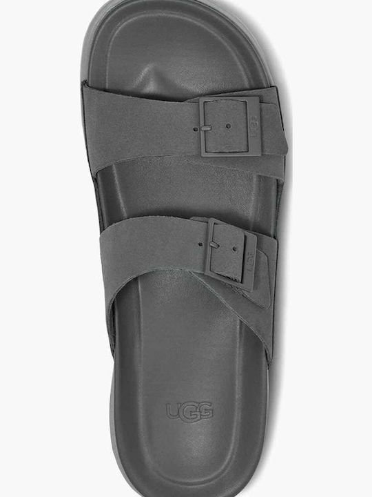 Buckle Men's Sandals Gray