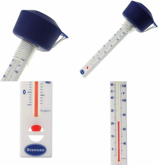 Pool Thermometer made of Plastic with Height 18cm