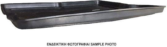 Kofferraummatten Wannenartig 1Stück aus Gummi für Chevrolet Aveo 2002-2011 Schwarz