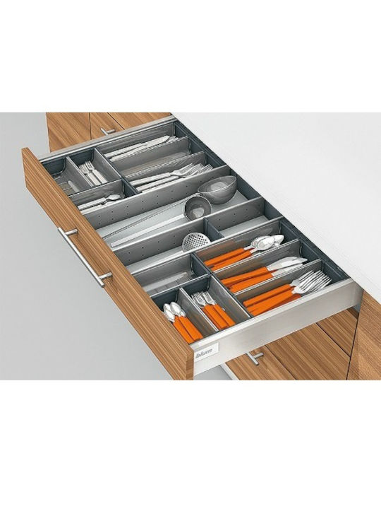 Blum Orga Line Drawer Dividers Inox in Silver Colour 48x55cm