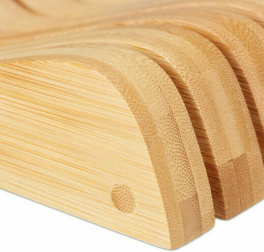 Relaxdays Βάση Μαχαιριών Bamboo