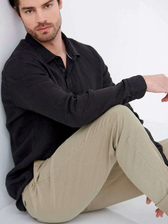 Trousers Chino in Regular Fit Beige