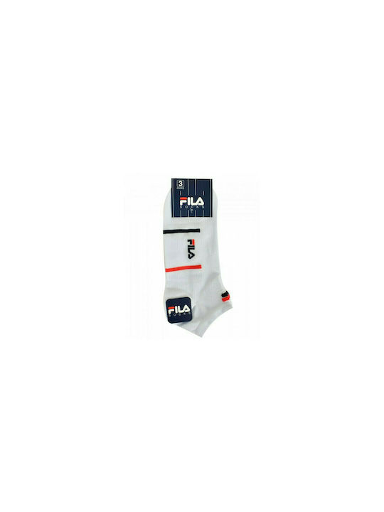 Fila Ανδρικές Κάλτσες Λευκές 3Pack