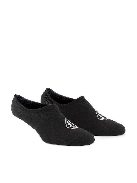 Volcom Stones Ανδρικές Μονόχρωμες Κάλτσες Μαύρες 3Pack