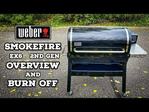 Weber Smokefire EX6 GBS Ανοξείδωτη Ψησταριά Pellet με Καπνιστήρι 91x46εκ.