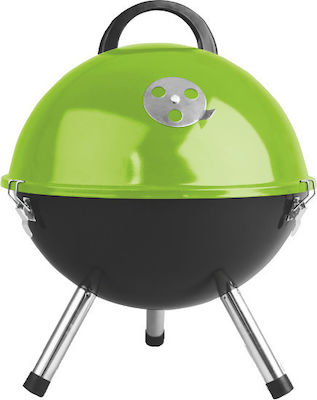 Fieldmann Round Charcoal Grill Green 34cmcm