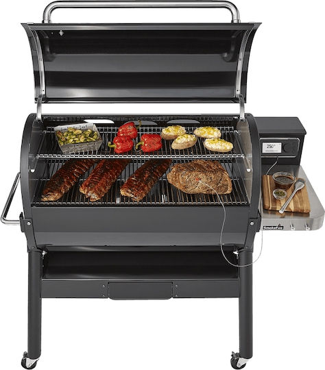 Weber Smokefire EX6 GBS Ανοξείδωτη Ψησταριά Pellet με Καπνιστήρι 91x46εκ.