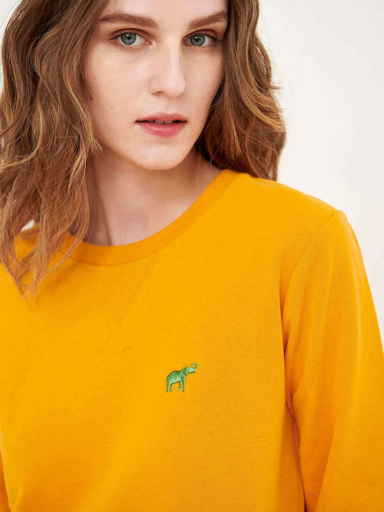 Damen Sweatshirt Gold Fusion