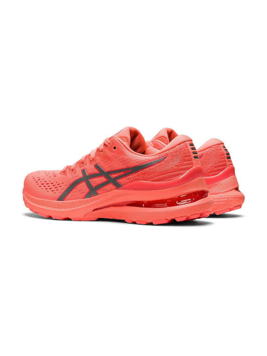 Gel-Kayano 28 Lite-Show Sport Shoes Running Lite Show / Sun Coral