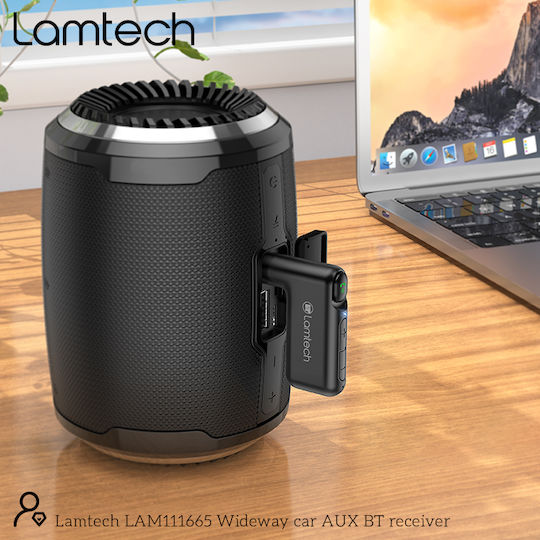 Lamtech 5.0 Receiver Sound System Bluetooth Car Kit (AUX / USB Charging port)