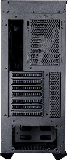 CoolerMaster MasterBox 500 Gaming Midi Tower Κουτί Υπολογιστή με Πλαϊνό Παράθυρο και RGB Φωτισμό Μαύρο