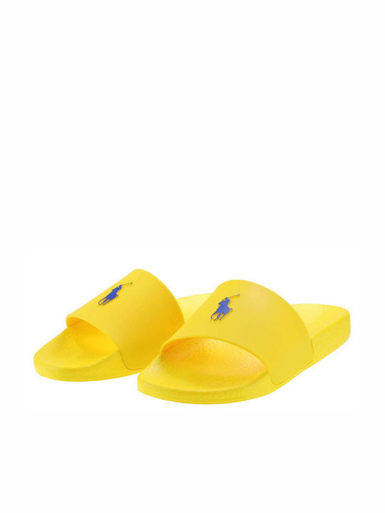Ralph Lauren Frauen Flip Flops in Gelb Farbe
