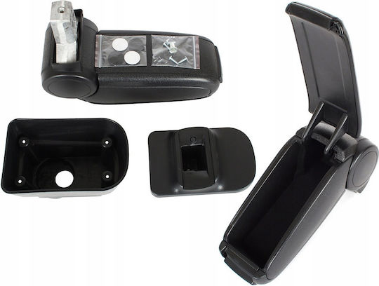 Car Leather Armrest for Fiat Grande Punto / Punto Evo Black