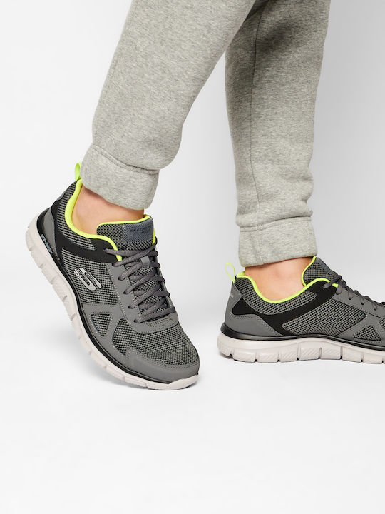Lite-weight Qtr Overlay Sport Shoes Running Gray