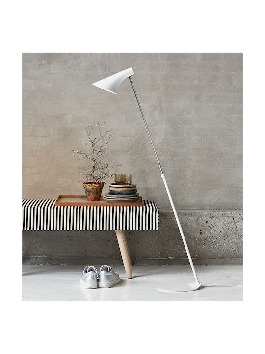 Nordlux Vanila Floor Lamp H129xW210cm. with Socket for Bulb E14 White