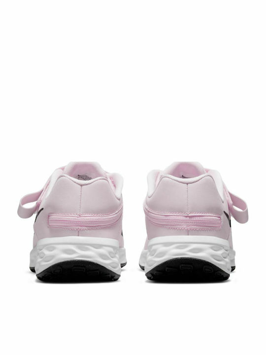 Revolution Revolution 6 FlyEase Kids Sports Shoes Running with Hoop & Loop Closure Pink Foam / Black