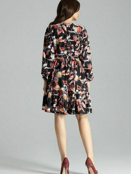 Lenitif Mini Dress Wrap Floral