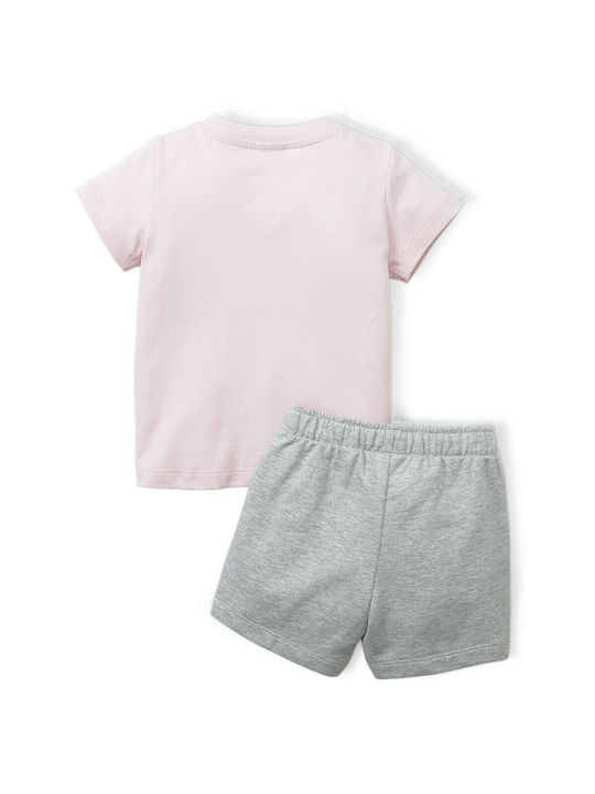 Puma Kinder Set mit Shorts Sommer 2Stück Rosa